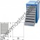 Dulap de scule UNIOR 618469