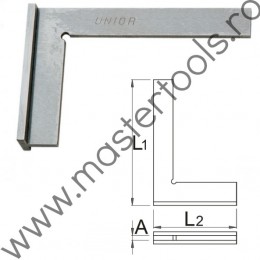 UNIOR Echer cu talpa, 150 mm