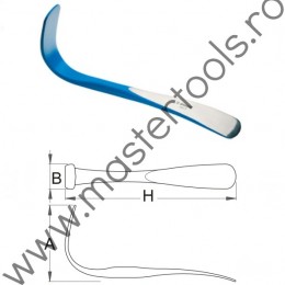 Nicovala cu doua lame profil lingura UNIOR