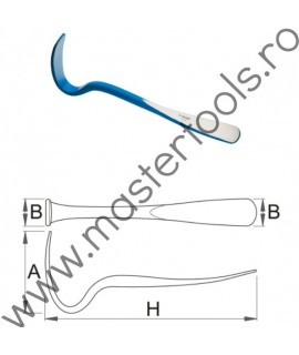 Nicovala cu lame profil lingura UNIOR