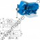 UNIOR Menghina banc tip IRONGATOR cu sistem mobil rapid 721Q/6, 125 mm