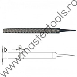619774 UNIOR Raspila semirotunda, lungime 150 mm