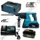 Ciocan rotopercutor cu prindere SDS-Plus si doi acumulatori legati in serie de 36 V MAKITA