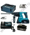 Ciocan rotopercutor cu prindere SDS-Plus si doi acumulatori legati in serie de 36 V MAKITA