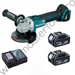 MAKITA DGA504RTE Polizor unghiular 125 mm acumulatori Li-Ion 18V 5Ah