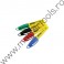 2-47-329 STANLEY Marker cu varf subtire negru, rosu, verde, albastru