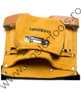 Centura din piele pentru scule KRONUS