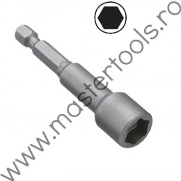 Cap tubular lung magnetic 1/4" KRONUS