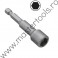 Cap tubular lung magnetic 1/4" KRONUS