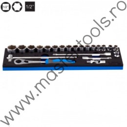 Set de capete de chei tubulare 1/2 UNIOR 621294