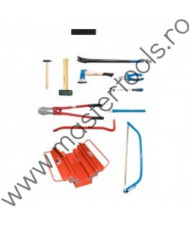 Set de scule pentru pompieri, mare UNIOR