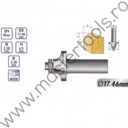 RAIDER Freza profilata pentru lemn 154407