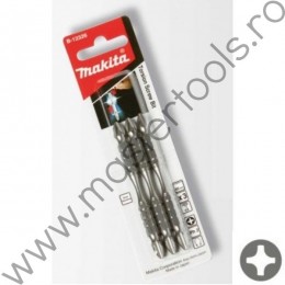 B-12326 MAKITA Set 3 biti cu capat dublu PH2 de 85mm lungime