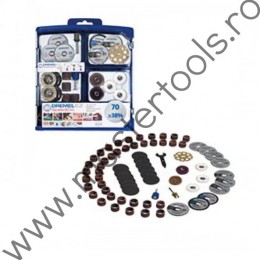2615E725JA DREMEL Set 70 de accesorii multifunctionale EZ SpeedClic