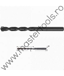 RUKO Burghie de percutie cu prindere cilindrica