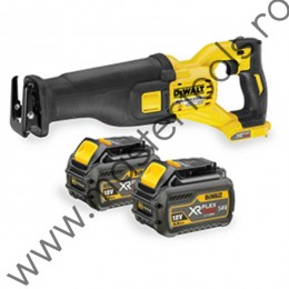 DEWALT DCS388T2 Fierastrau tip sabie 54 V XR FLEXVOLT cu 2 acumulatori