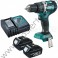 MAKITA Masina de insurubat gaurit cu percutie 2 acum. li-ion 18V 3Ah