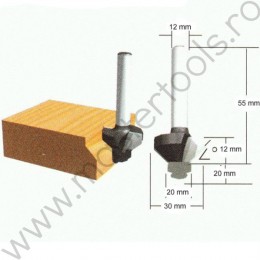 MAKITA Freza pentru muchii in unghi 793072-9