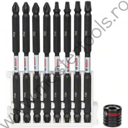 BOSCH Set biti lungi cu capat dublu Impact Control 2608522347