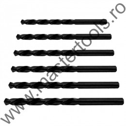 RAIDER Set 6 burghie pentru gaurit metal 2-8 mm HSS-R