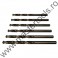 RAIDER Set 6 burghie 2-8 mm pentru gaurit metal cobalt HSS-CO