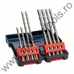BOSCH Set burghie sds-plus-3 pentru gaurire cu percutie 8 bucati 2607019903