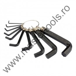 56400 VOREL Set 10 chei imbus hexagonale, 2-14 mm