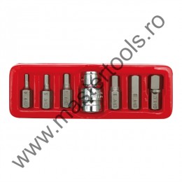 VOREL Trusa 7 piese Bituri Hex Cr-V