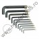 56390 VOREL Set 10 chei imbus hexagonale, 1.5-10 mm