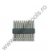 65670 VOREL Set 10 biti cu varf Philips PH3, lungime 50 mm
