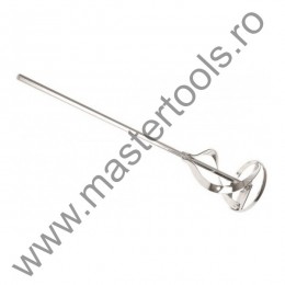 RAIDER Paleta mixer 80 x 400 mm zincata tip A cu prindere hexagonala