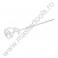 RAIDER Paleta mixer 100 x 600 mm zincata cu prindere hexagonala
