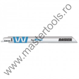 RAIDER Set 2 panze pentru taiere metal cu fierastrau sabie 255x19x0.9 mm