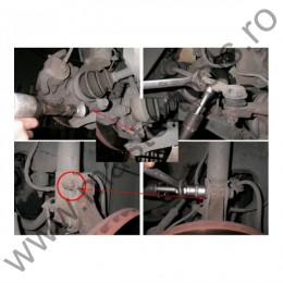 TOOLHUB Trusa cu dalti si prese pentru rotule
