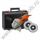 BLACK DECKER Polizor unghiular 750W+cutie depozitare, discuri KG115KAX