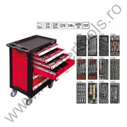 YT-5530 YATO Dulap cu scule profesional echipat complet cu 177 piese