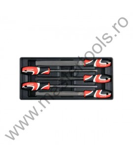 YATO YT-55453 Set 5 pile cu lungimea de 200 mm