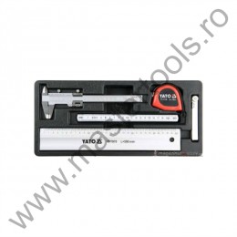YATO Set instrumente pentru masurat pentru dulap scule Yato YT-55474