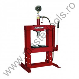 RAIDER Presa hidraulica de banc cu indicator presiune