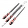 YATO Set 3 pile pentru metal 250 mm