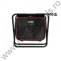 YT-7446 YATO Scaun rabatabil cu geanta, 22 buzunare, 49 x 29 x 30 cm