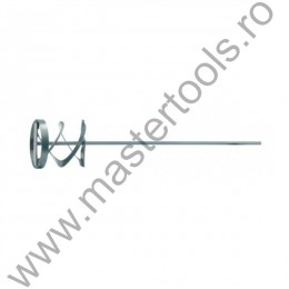 09056 VOREL Mixer pentru vopsea nichelat turbo, diametru 100 mm