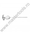 09038 VOREL Mixer pentru vopsea nichelat,80x400 mm,prindere hexagonala