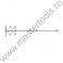 VOREL Mixer turbo pentru vopsea prindere filet M14 diametru 115 mm