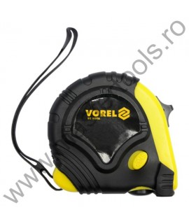 10125 VOREL Ruleta galben negru, lungime 5 m, latimea benzii 19 mm
