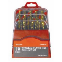 Set 19 bucati burghie HSS MAKITA