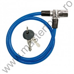 77830 VOREL Antifurt pentru bicicleta 8 x 650 mm, cu 2 chei