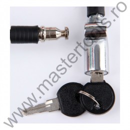 77830 VOREL Antifurt pentru bicicleta 8 x 650 mm, cu 2 chei