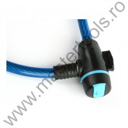 77840 VOREL Antifurt pentru bicicleta 12 x 1800 mm, cu 2 chei