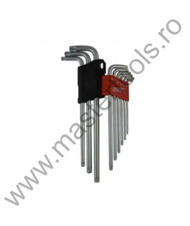 TOOLHUB Set de imbusuri L Torx extralungi magnetizate